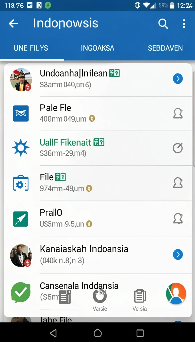 Tampilan utama aplikasi Aplikasi garuda138 Resmi dan Terpercaya di Android yang intuitif dan efisien.