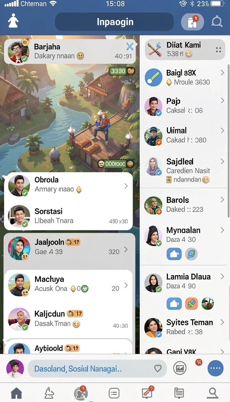 Tampilan utama aplikasi Aplikasi bosjoko Resmi dan Terpercaya di Android yang intuitif dan efisien.