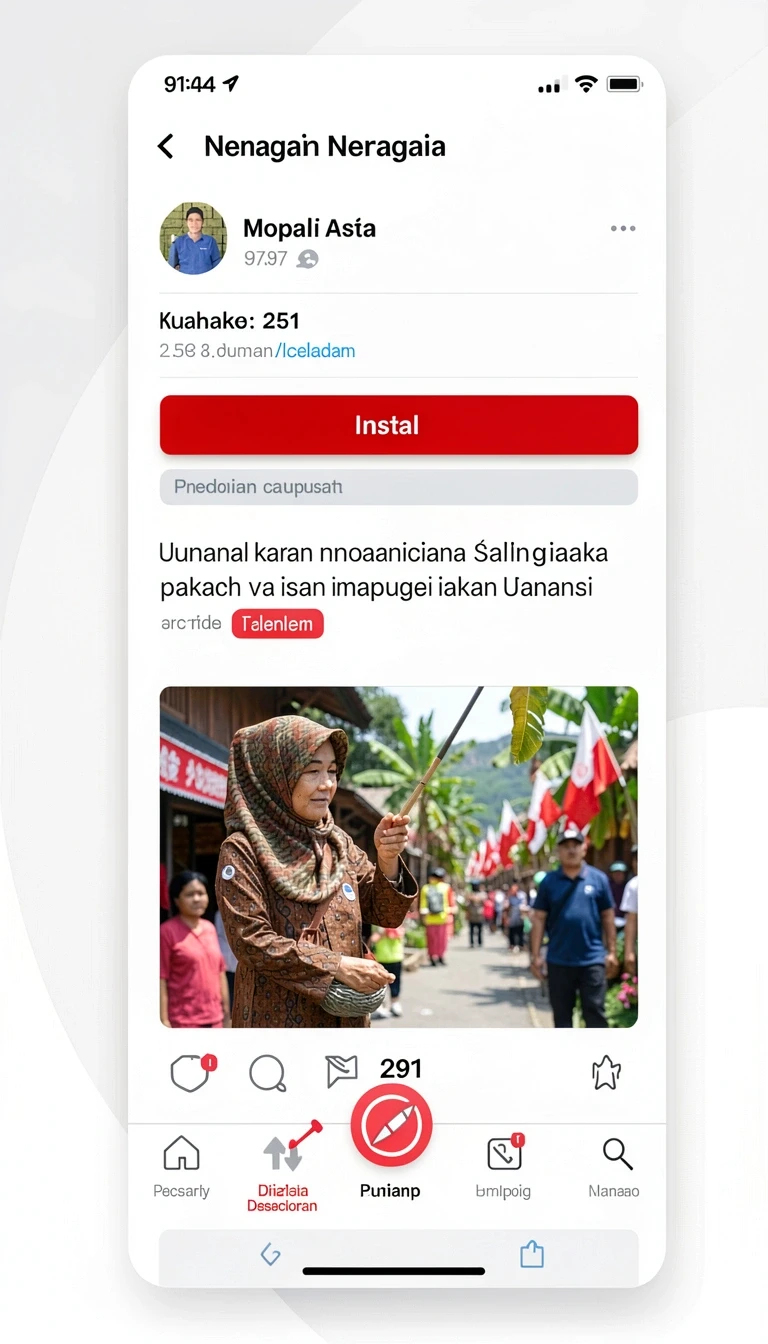 Tampilan utama aplikasi Aplikasi aceparty Resmi: Download dan Instalasi yang intuitif dan efisien.