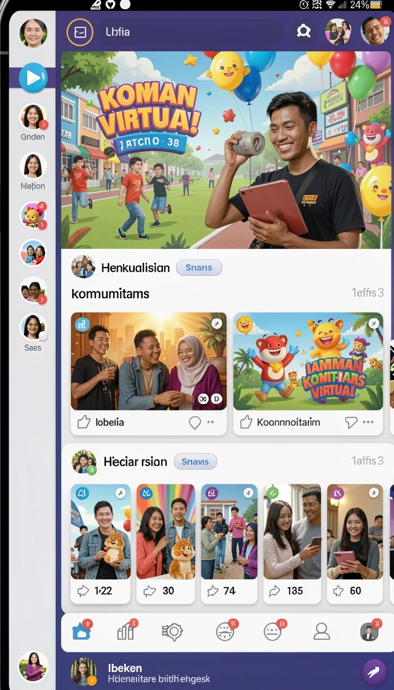 Tampilan utama aplikasi dewi138 Terbaru: Download APK Resmi dan Aman yang intuitif dan efisien.