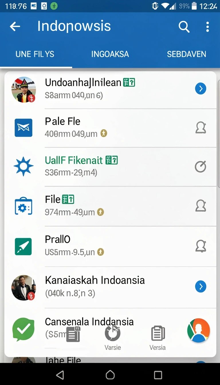 Tampilan utama aplikasi Aplikasi idn89 Resmi dan Terpercaya di Android yang intuitif dan efisien.