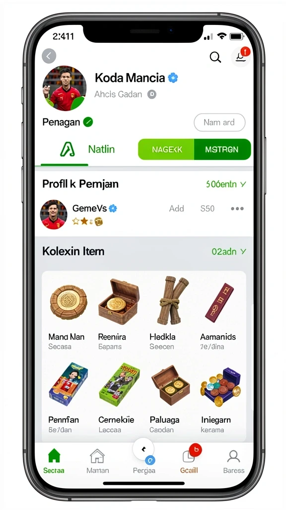 Tampilan utama aplikasi Aplikasi tegaltoto Resmi: Download dan Instalasi yang intuitif dan efisien.