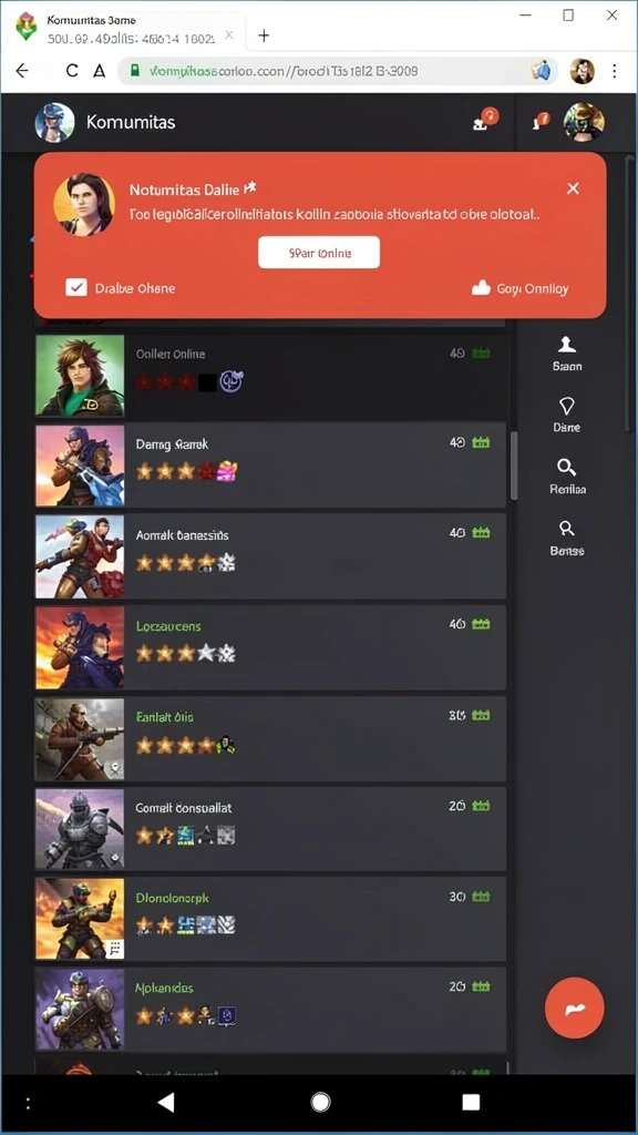 Tampilan utama aplikasi Aplikasi api88 Resmi dan Terpercaya di Android yang intuitif dan efisien.